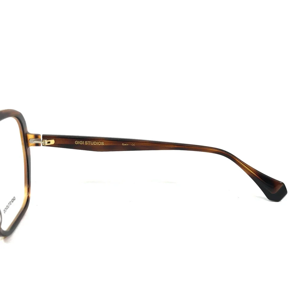 Gigi Studios Eyeglasses Frames ACID 6940/2 Tortoise Butterfly Full Rim 53-19-140